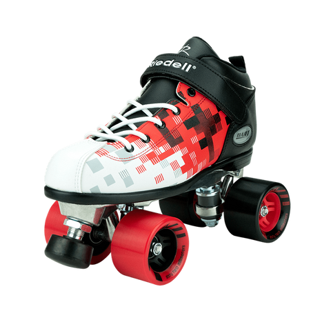 Riedell Dart Pixel Roller Skate Set