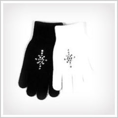 Rhinestone Mini Gloves