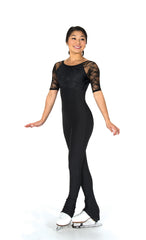 294 Lace Overlay Catsuit