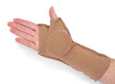 Padded Touch Hand/Palm Guards - Beige Only